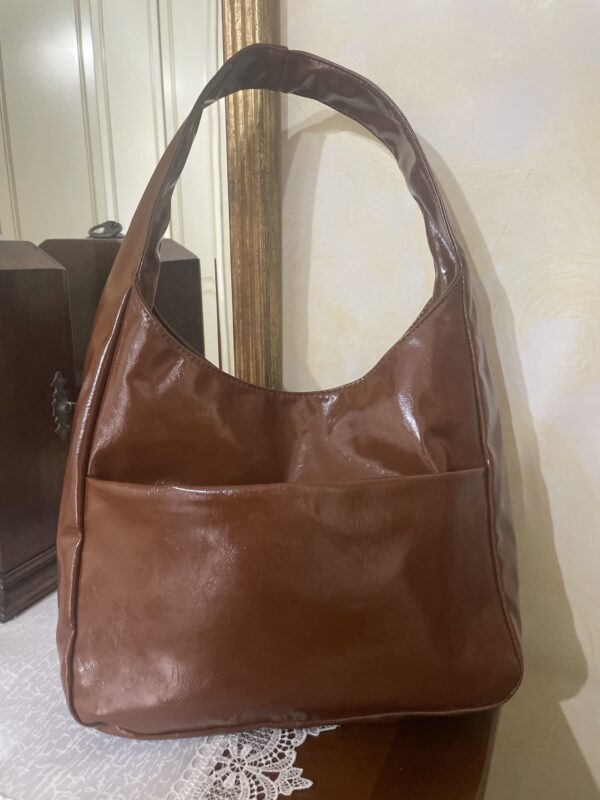 Borsone maxi brown - immagine 3