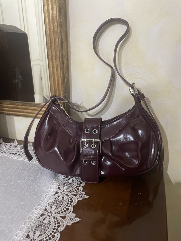Borsa prugna - immagine 4
