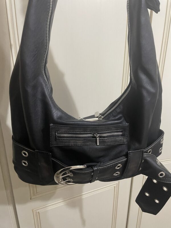 Borsa nera vintage - immagine 3