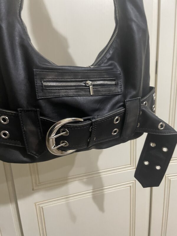 Borsa nera vintage - immagine 2