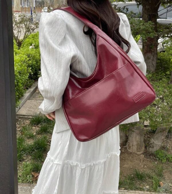 Borsa Borgogna maxi big - immagine 2