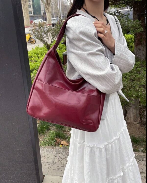 Borsa Borgogna maxi big - immagine 3