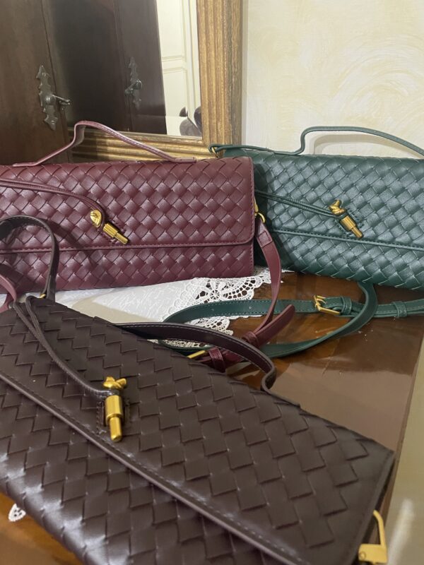 Maxi pochette stile bottega veneta - immagine 5