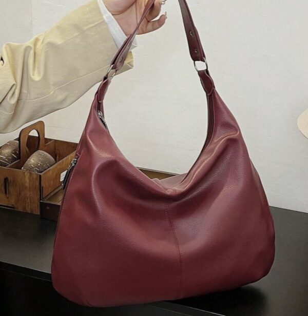 Borsa Borgogna ecopelle