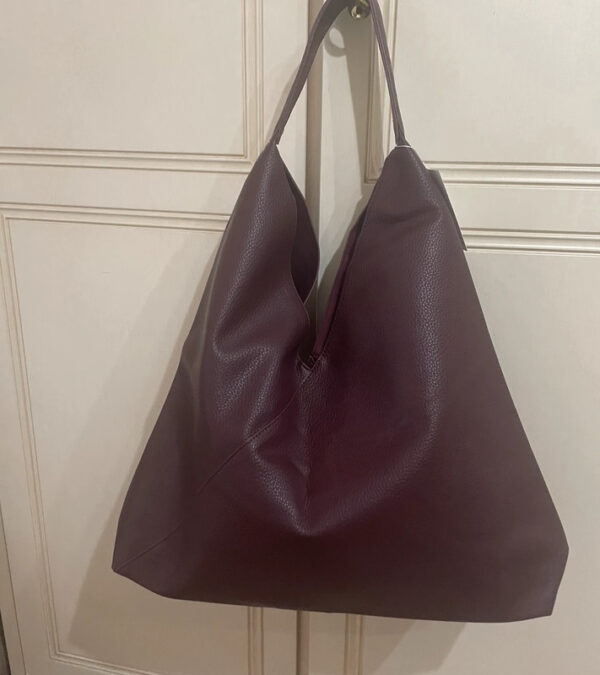 Borsa viola prugna