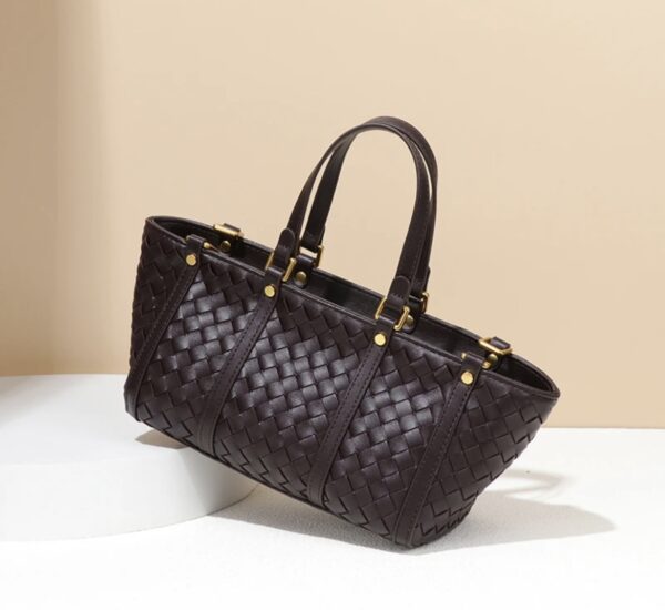 Borsa marrone pelle - immagine 3