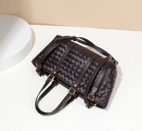 Borsa marrone pelle - immagine 2