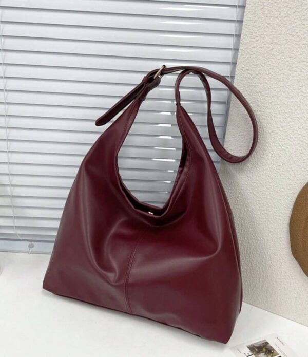 Borsa Borgogna a tracolla