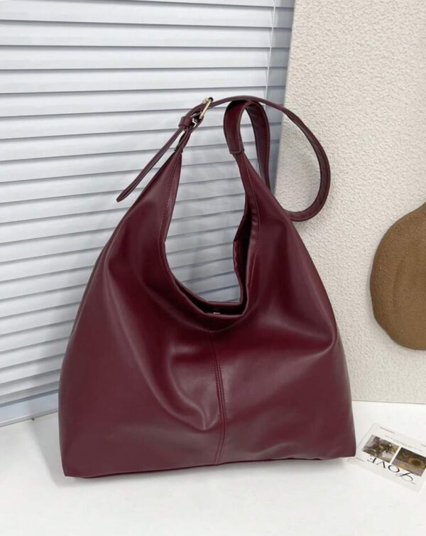 Borsa Borgogna a tracolla - immagine 4