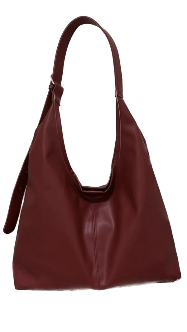 Borsa rossa a tracolla - immagine 3