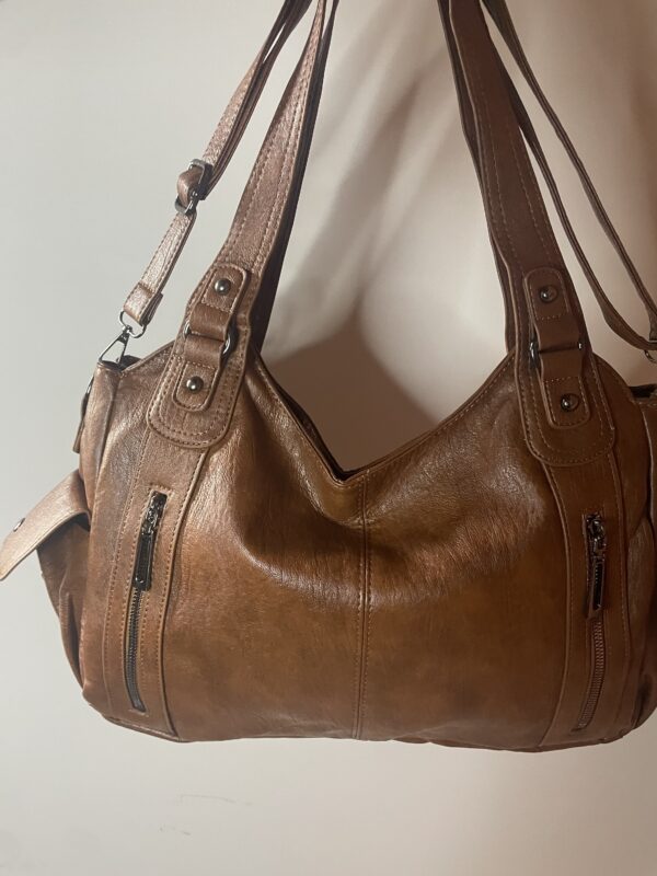 Borsa Marrone Vegana Chic - immagine 6