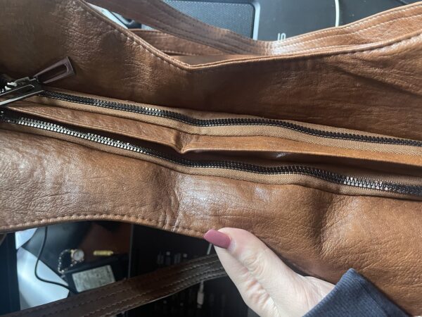 Borsa Marrone Vegana Chic - immagine 3